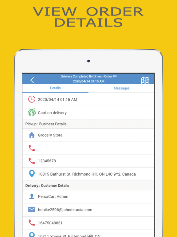 Capturas de pantalla de PersaDrive - for Drivers iPad 